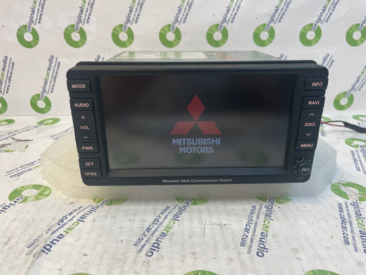 2011-14 Mitsubishi Outlander Lancer Navigation Radio Display Screen OEM N-05
