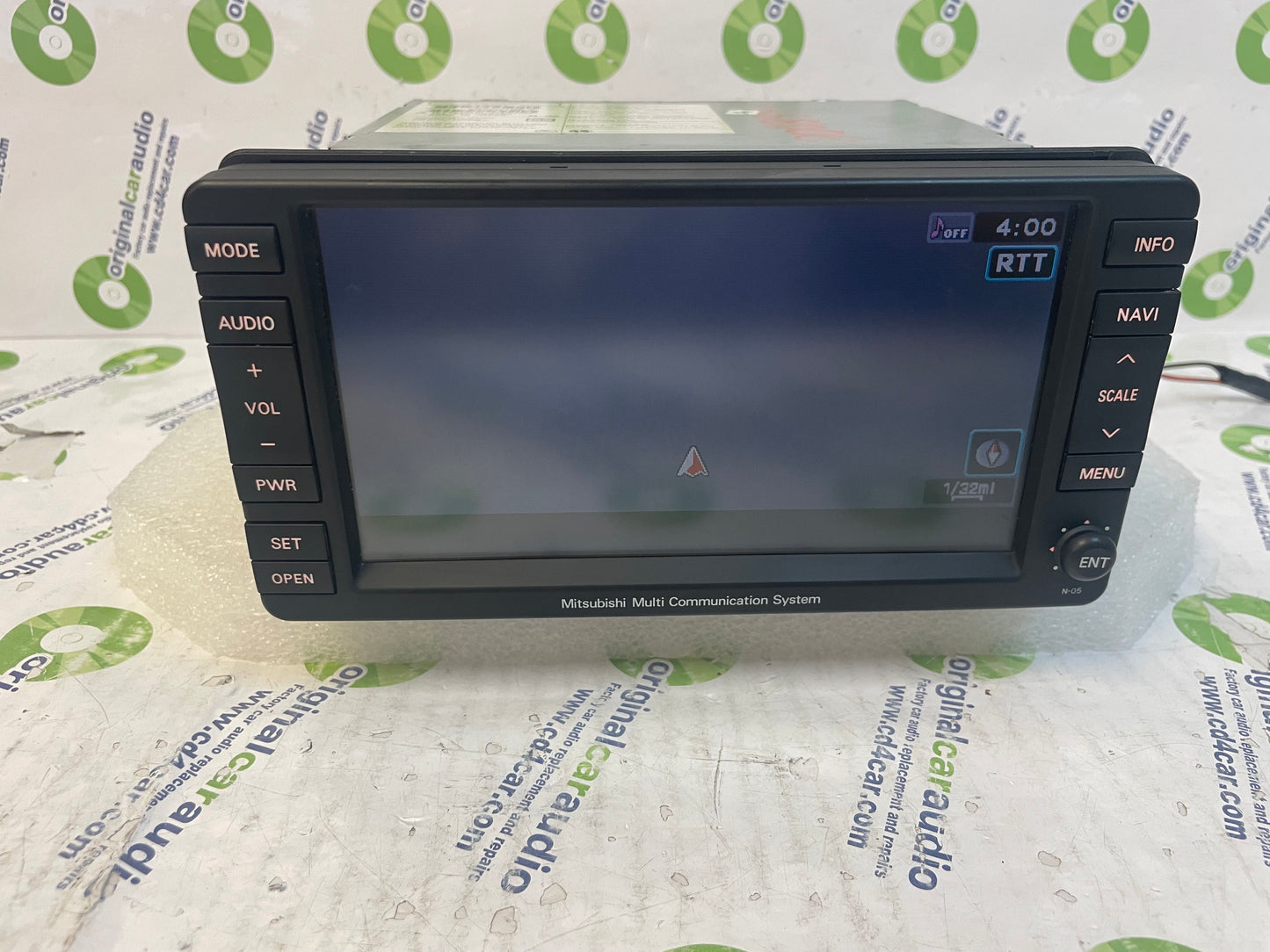 2011-14 Mitsubishi Outlander Lancer Navigation Radio Display Screen OEM N-05