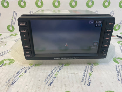2011-14 Mitsubishi Outlander Lancer Navigation Radio Display Screen OEM N-05