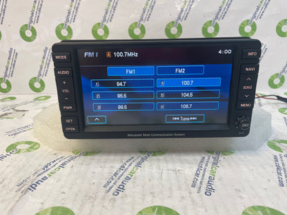 2011-14 Mitsubishi Outlander Lancer Navigation Radio Display Screen OEM N-05
