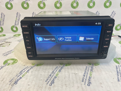 2011-14 Mitsubishi Outlander Lancer Navigation Radio Display Screen OEM N-05