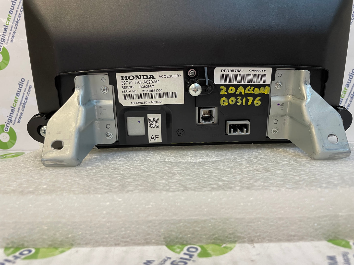 2018 - 2021 Honda Accord Dash Information Non-Navigation Display Screen