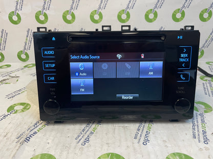 2017-2018 TOYOTA COROLLA OEM RADIO DISPLAY AND RECEIVER