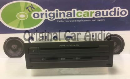 2011 - 2016 Audi S8 A8 OEM MMI Multimedia CD Player SD1 SD2 SIM Control Unit