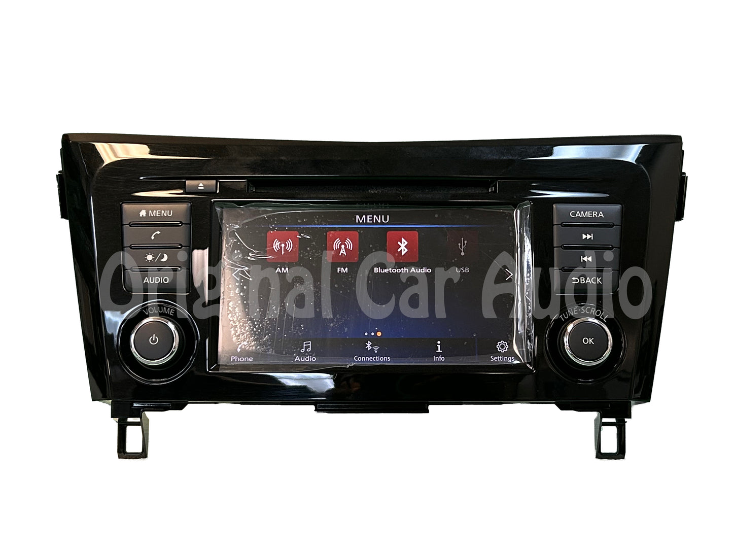 Refurbished 2017 - 2019 Nissan Rogue OEM Car Play Android Auto Single CD AM FM SAT Radio Multi Media Receiver