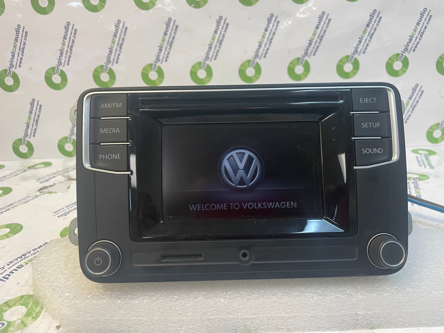 2016 Volkswagen Passat Jetta AM FM SAT Bluetooth MP3 Aux SD Card Multi Media Touch Screen Receiver