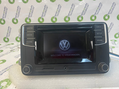 2016 Volkswagen Passat Jetta AM FM SAT Bluetooth MP3 Aux SD Card Multi Media Touch Screen Receiver