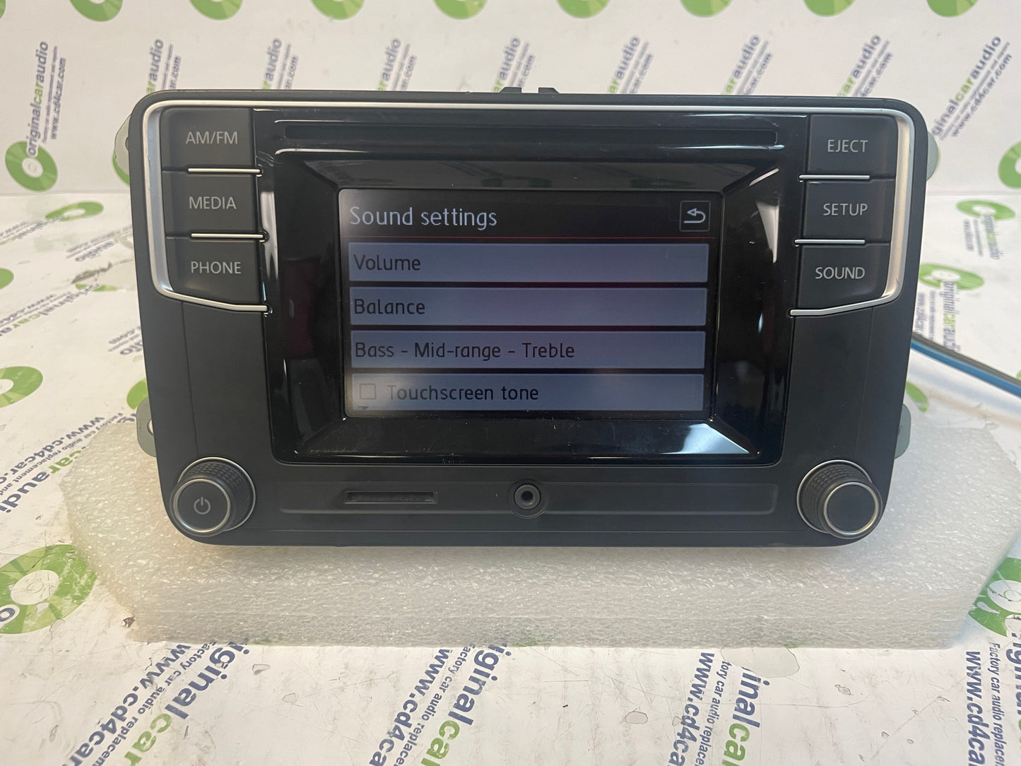 2016 Volkswagen Passat Jetta AM FM SAT Bluetooth MP3 Aux SD Card Multi Media Touch Screen Receiver