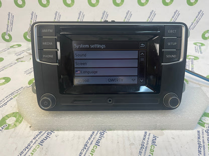 2016 Volkswagen Passat Jetta AM FM SAT Bluetooth MP3 Aux SD Card Multi Media Touch Screen Receiver