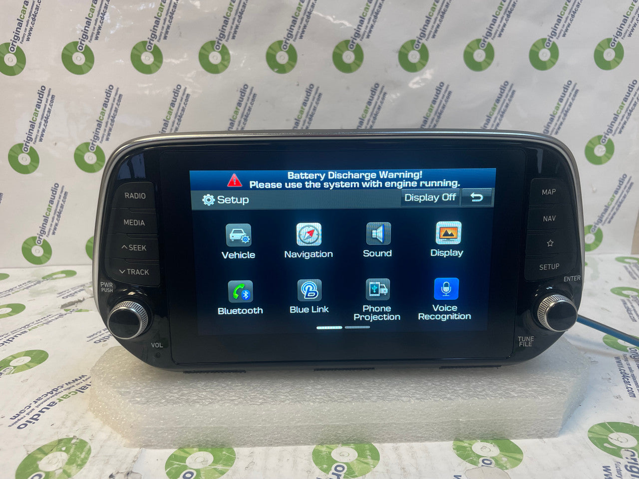 Refurbished 2019 - 2020 HYUNDAI SANTA FE OEM NAVIGATION RADIO DISPLAY AND RECEIVER