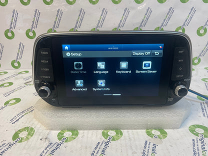 Refurbished 2019 - 2020 HYUNDAI SANTA FE OEM NAVIGATION RADIO DISPLAY AND RECEIVER