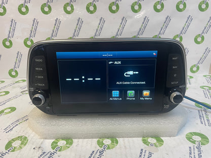 Refurbished 2019 - 2020 HYUNDAI SANTA FE OEM NAVIGATION RADIO DISPLAY AND RECEIVER