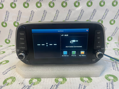 2019 - 2020 HYUNDAI SANTA FE OEM NAVIGATION RADIO DISPLAY AND RECEIVER