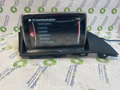 Refurbished 2017 - 2020 Fiat 124 Spider OEM Navigation Display Screen w/ Bezel NA4L 611J0A, NA4L611J0A, NA4L-61-1J0A