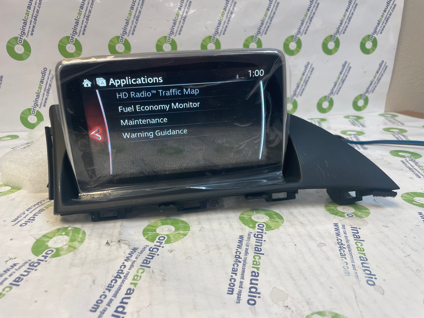 Refurbished 2017 - 2020 Fiat 124 Spider OEM Navigation Display Screen w/ Bezel NA4L 611J0A, NA4L611J0A, NA4L-61-1J0A