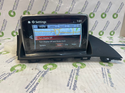 Refurbished 2017 - 2020 Fiat 124 Spider OEM Navigation Display Screen w/ Bezel NA4L 611J0A, NA4L611J0A, NA4L-61-1J0A