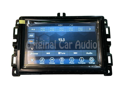 Refurbished 2019 - 2021 Jeep Compass OEM 7" Touchscreen AM FM Uconnect Radio Receiver VP2