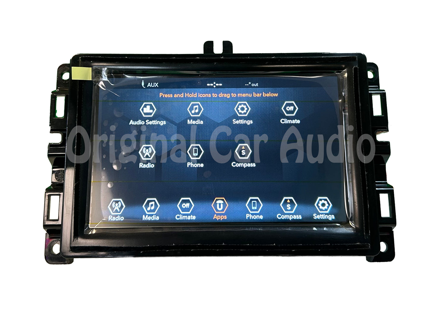 Refurbished 2019 - 2021 Jeep Compass OEM 7" Touchscreen AM FM Uconnect Radio Receiver VP2