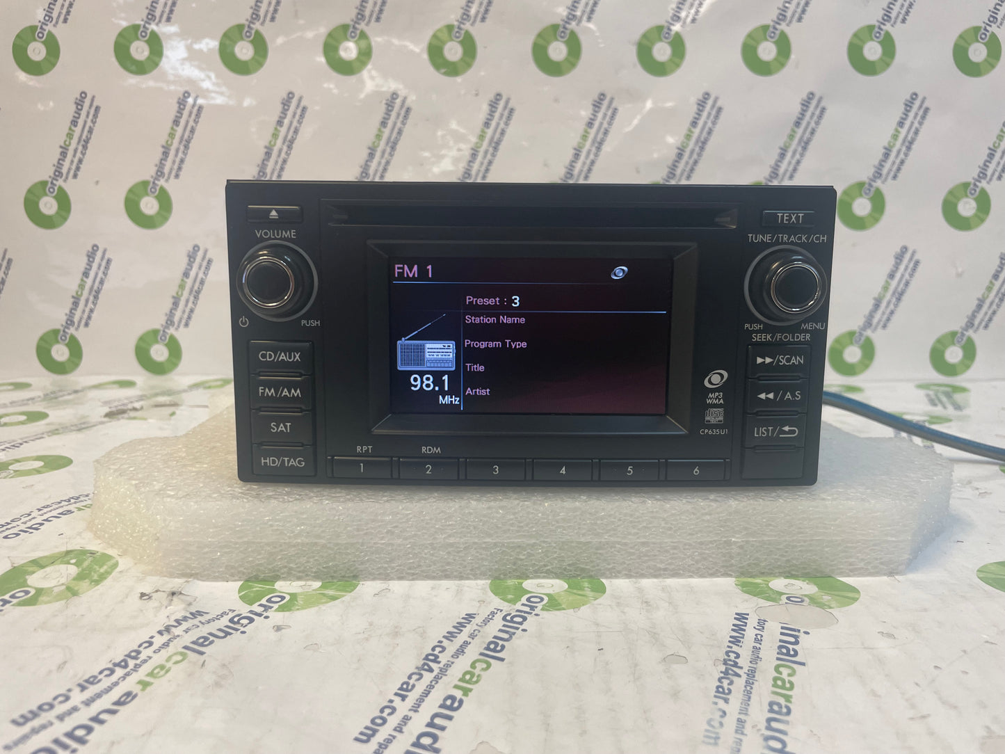 2013 Subaru Forester OEM AM FM Radio MP3 Player Single-Disc CD Player