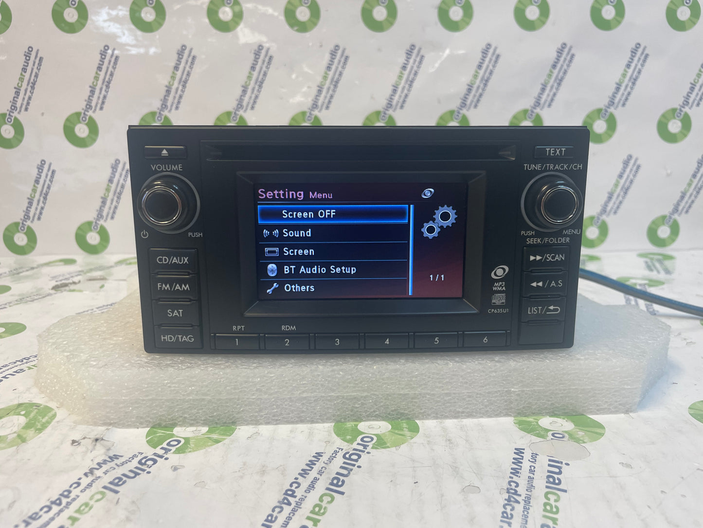 2013 Subaru Forester OEM AM FM Radio MP3 Player Single-Disc CD Player
