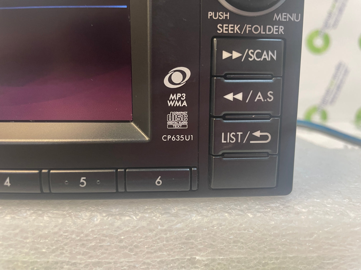 2013 Subaru Forester OEM AM FM Radio MP3 Player Single-Disc CD Player