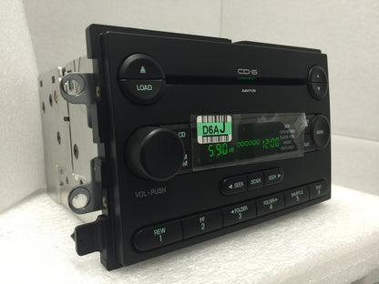 Re-manufactured 2005 - 2007 Ford F-150 Freestyle Mustang AM FM Radio MP3 6 Disc CD Changer