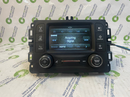 Refurbished 2015 - 2017 Jeep Renegade OEM VP@ Touch Screen Multimedia AM FM SAT Radio Receiver