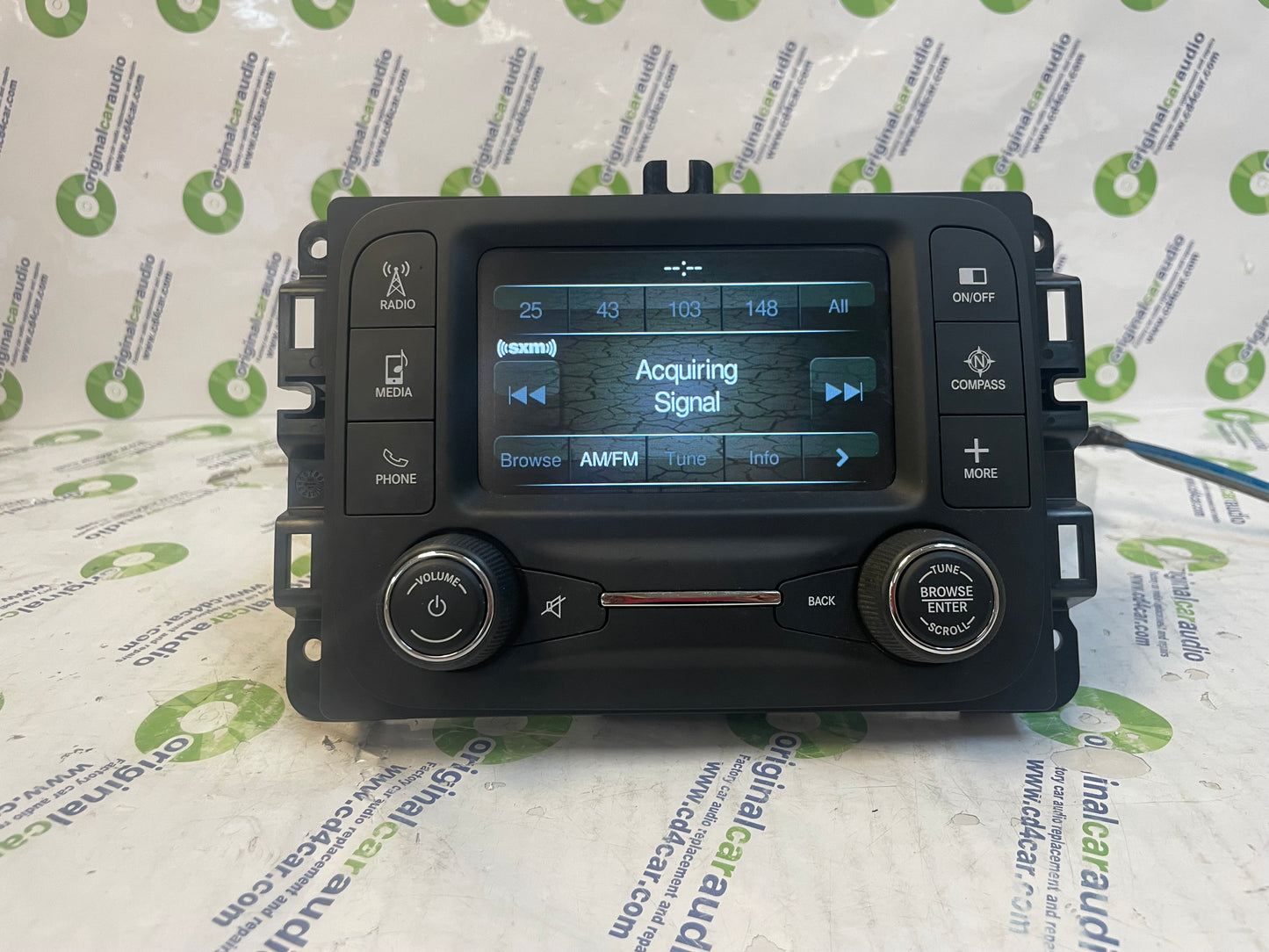 2015 - 2017 Jeep Renegade OEM VP2 Touch Screen Multimedia AM FM SAT Radio Receiver
