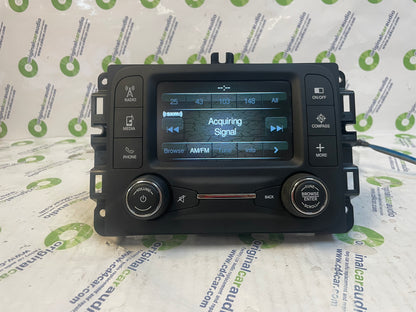 2015 - 2017 Jeep Renegade OEM VP2 Touch Screen Multimedia AM FM SAT Radio Receiver