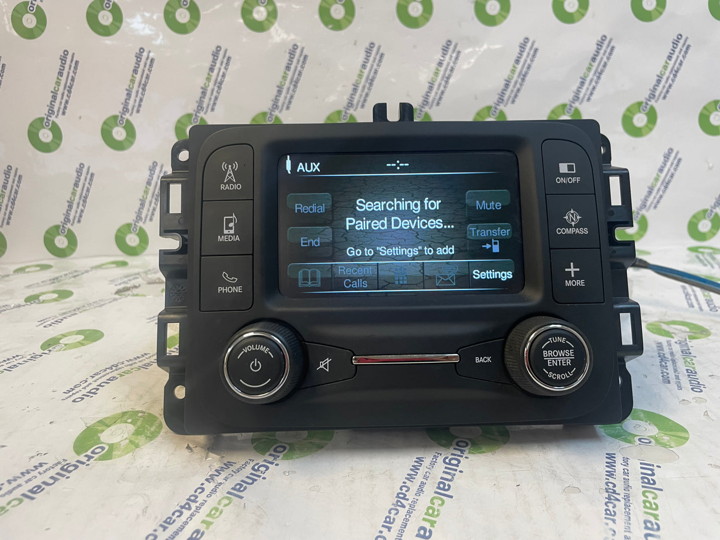 2015 - 2017 Jeep Renegade OEM VP2 Touch Screen Multimedia AM FM SAT Radio Receiver