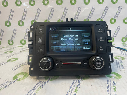 2015 - 2017 Jeep Renegade OEM VP2 Touch Screen Multimedia AM FM SAT Radio Receiver