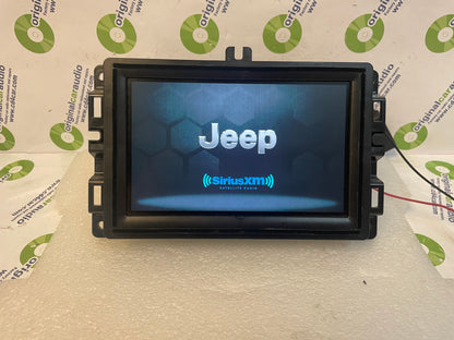 2018 - 2019 Jeep Renegade OEM AM FM XM 7" VP2 Touch Screen Radio Display