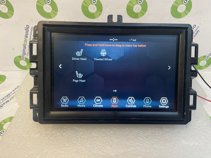 2018 - 2019 Jeep Renegade OEM AM FM XM 7" VP2 Touch Screen Radio Display