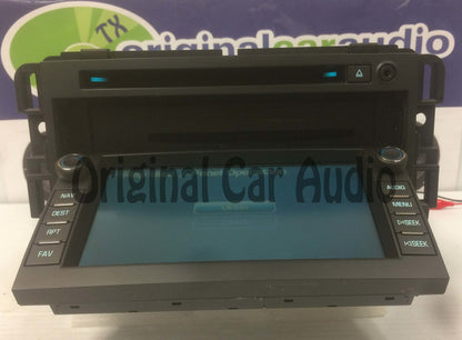 Unlocked 2007 2008 2009 Chevy GMC OEM Navigation Radio CD player Display Touch Screen Receiver 15940103, 15882767
