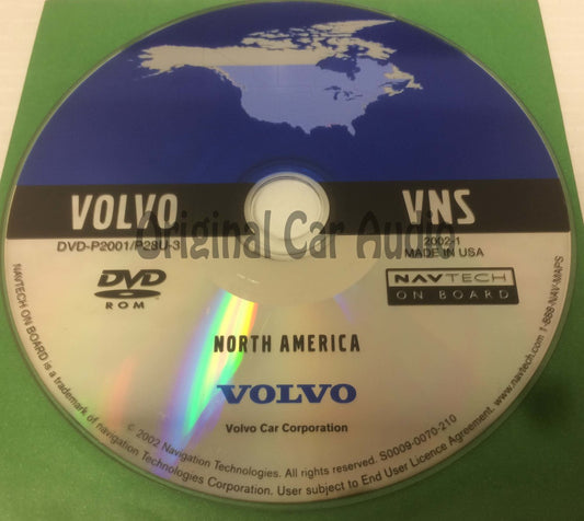 Volvo VNS OEM Navigation DVD North America DVD-P2001/P28U-3