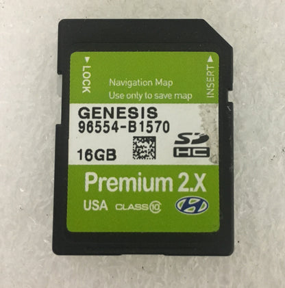 2014 - 2016 Hyundai Genesis OEM Navigation Maps SD Card Premium 2.X