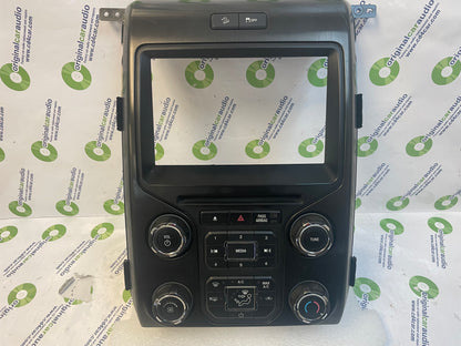 2013 - 2014 FORD RAPTOR F150 8" Touch Screen Radio Bezel Climate Control Panel FACEPLATE ONLY
