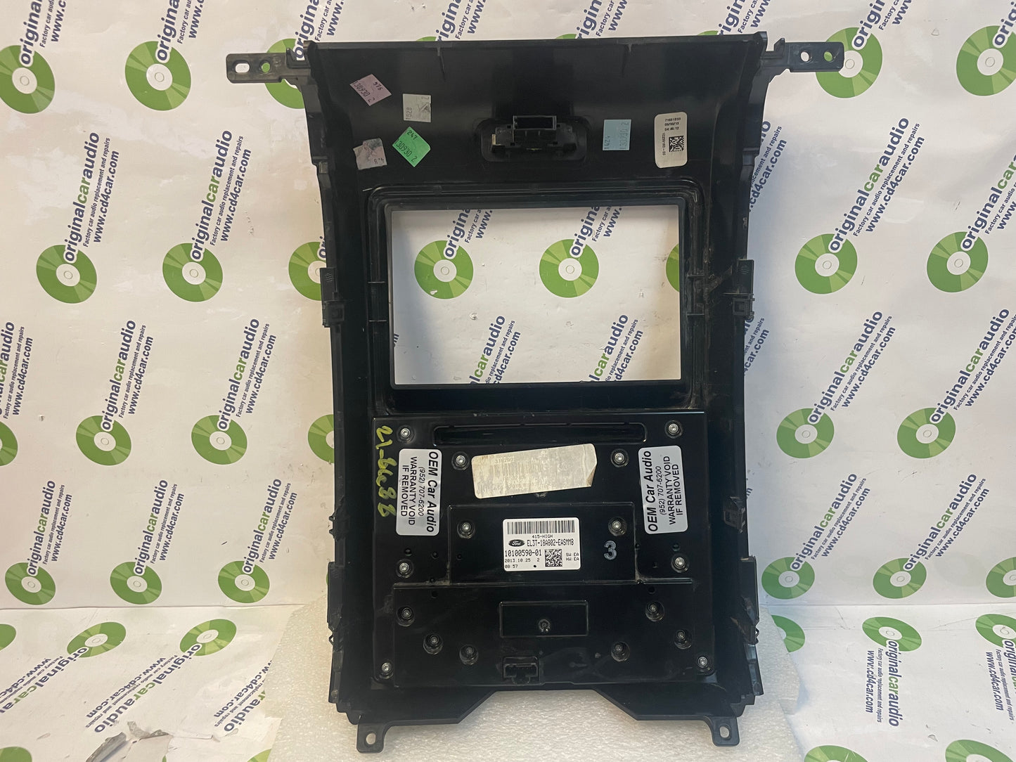 2013 - 2014 FORD RAPTOR F150 8" Touch Screen Radio Bezel Climate Control Panel FACEPLATE ONLY