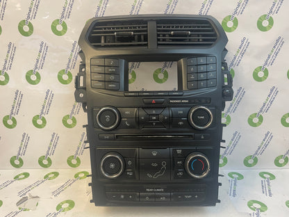 2016-2018 FORD EXPLORER RADIO CD AC CONTROL PANEL FACE PLATE ONLY OEM