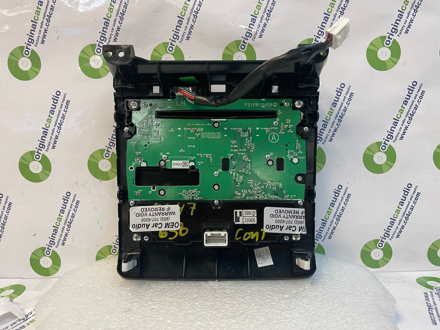 2009 - 2014 Nissan Maxima OEM AC Climate Control & Radio Control Panel