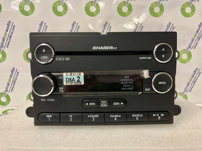 2007 2008 2009 Ford Factory Mustang OEM Shaker 500 SAT Radio 6 Disc Changer CD Player