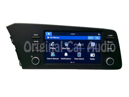 2021 -2023 Hyundai Elantra OEM Radio Display HD SXM AM FM Receiver Bluelink