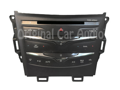 Reman 2013 - 2019 Lincoln MKT OEM Radio Dual Climate Control Panel