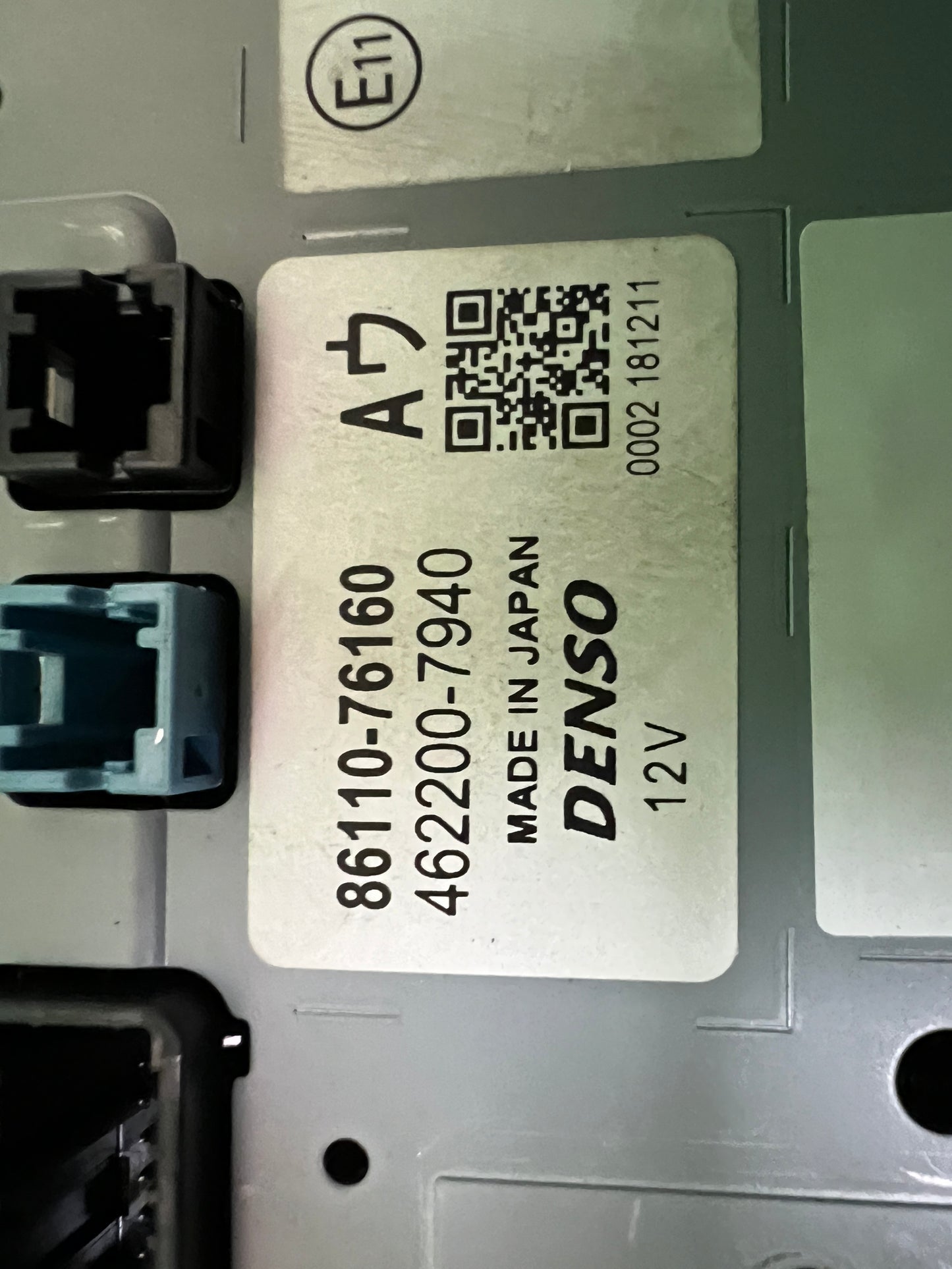 2019 - 2022 Lexus UX200 UX250H OEM DASH CENTER DISPLAY SCREEN MONITOR