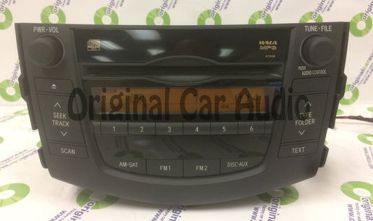 2009 2010 Toyota RAV4 OEM AM FM CD Player Receiver A11838