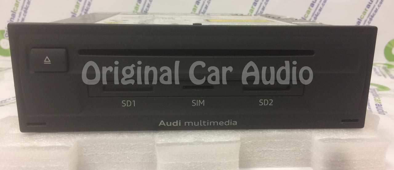2015 2016 2017 Audi Q7 OEM Multimedia SIM SD CD Player Control Unit