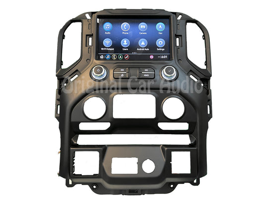 Chevy GMC Sierra 1500 2500 3500 OEM Bezel 8" Display Screen Radio Control Panel Unit