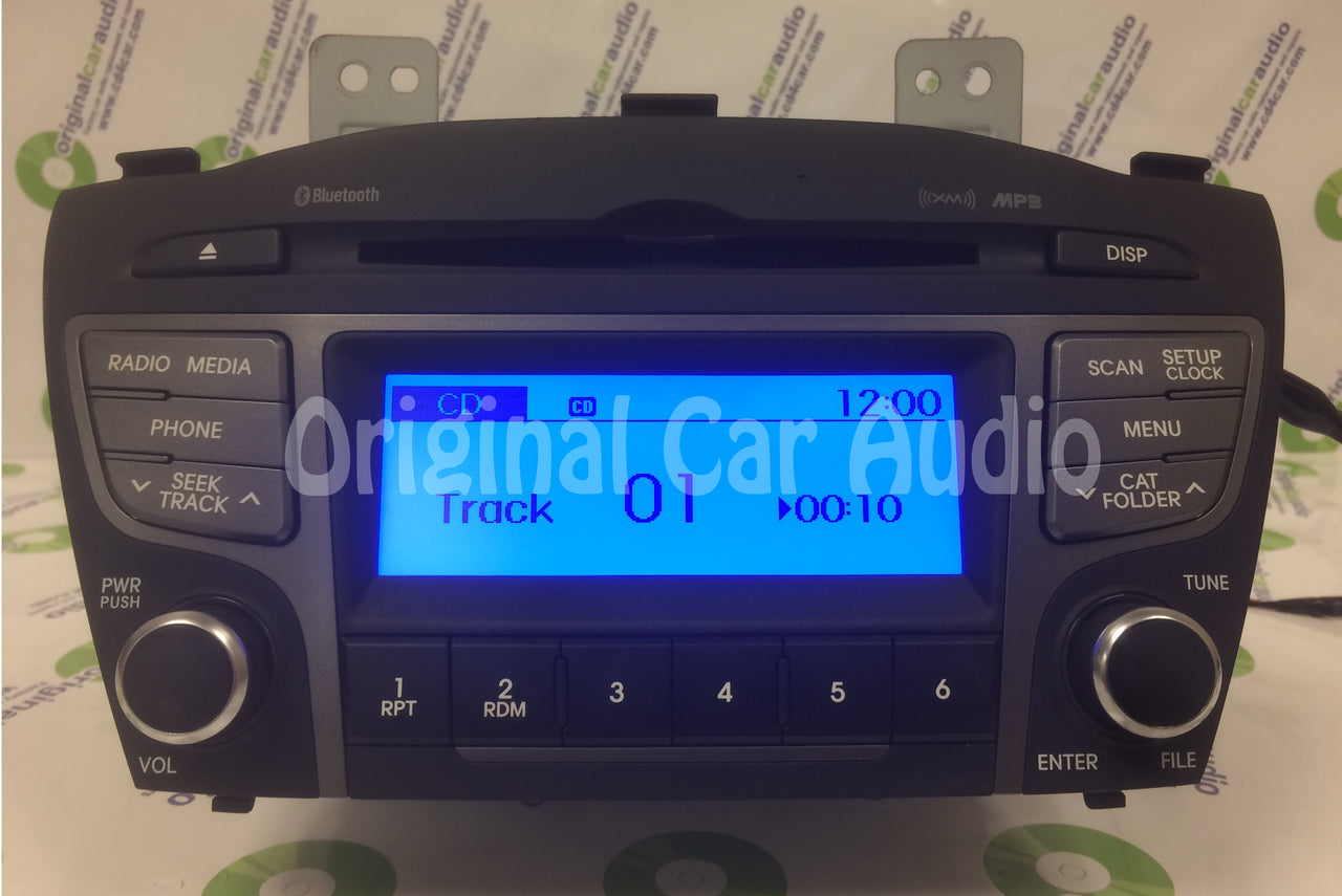 2014 2015 Hyundai Tucson OEM AM FM Bluetooth XM MP3 CD Player Receiver