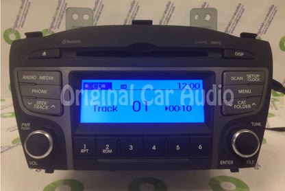 2014 2015 Hyundai Tucson OEM AM FM Bluetooth XM MP3 CD Player Receiver