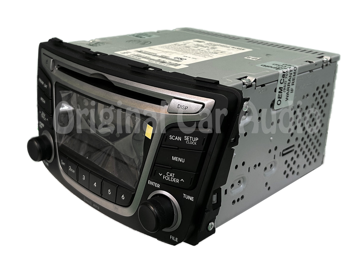Refurbished 2015 Hyundai Accent Factory OEM XM Radio MP3 and CD player